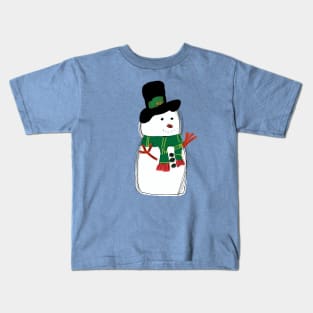 Snowman Kids T-Shirt